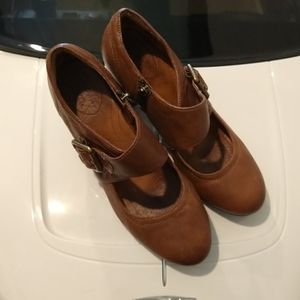 Brown Leather Clarks 6.5m